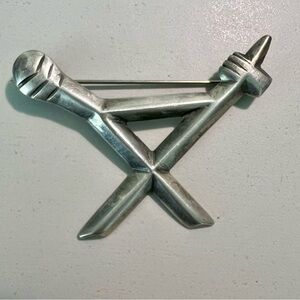 Early Navajo Running Horse Brooch